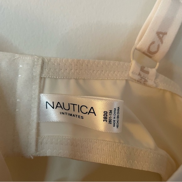 Nautica Women's Cream Bra 38DD - Picture 4 of 4